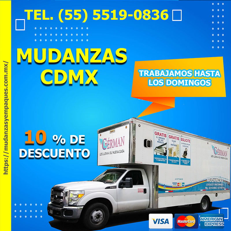 consulte nuestras ofertas en mudanzas foraneas y en cdmx